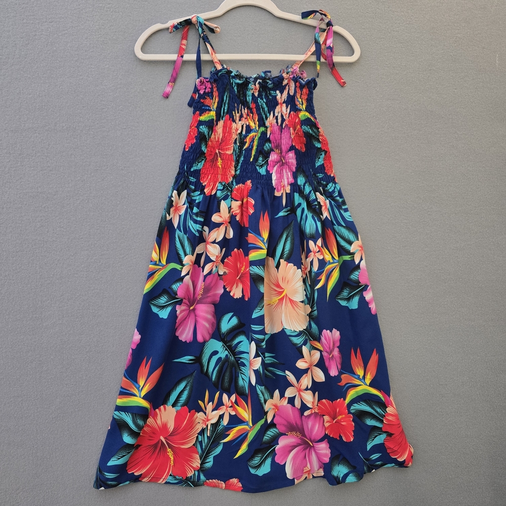 Hibiscus Collection Hawaii Floral Sundress One Size